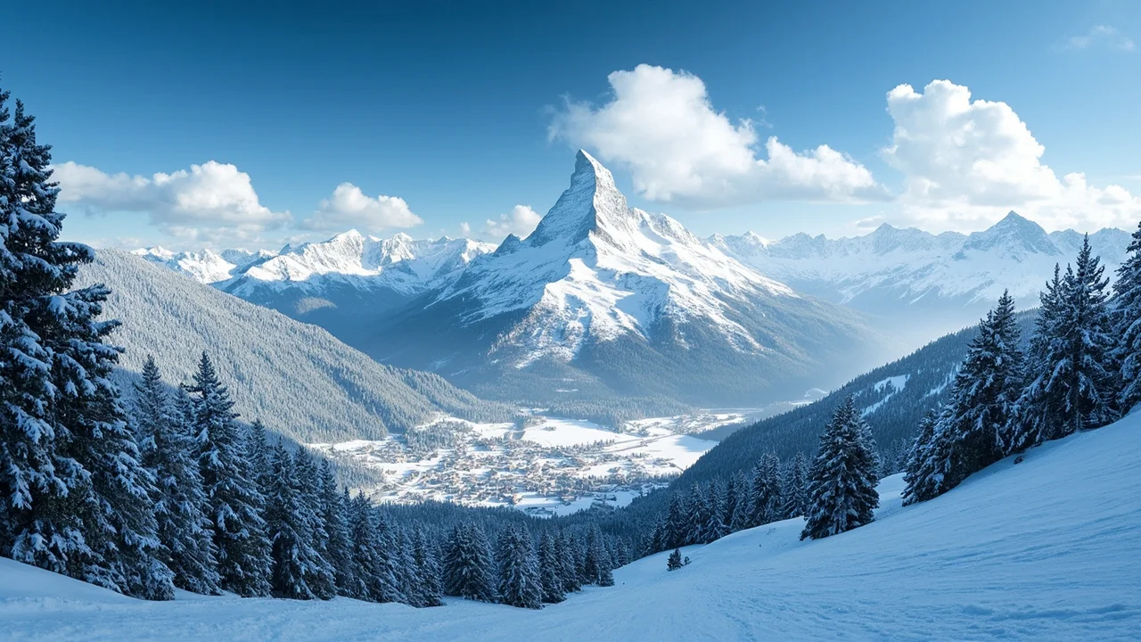 I Learned to Ski at 34 in Switzerland and Fell in Love With the Wrong Part